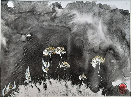 Végétal-II-Encre de chine-2023-Available